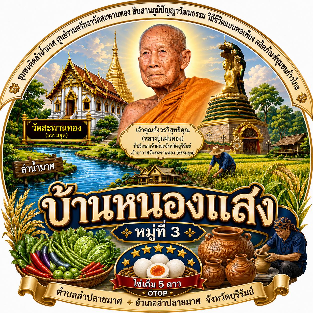 โลโก้บ้านหนองแสง